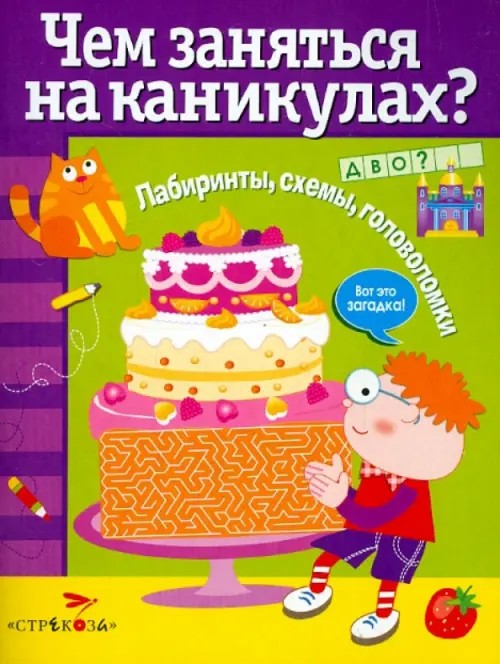 Чем заняться на каникулах? Лабиринты, схемы, головоломки: Выпуск 4